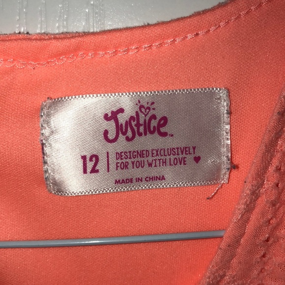 Coral romper - Picture 3 of 3